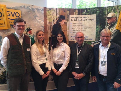 Jagdmesse Rheine mit Unterstützung der GVO