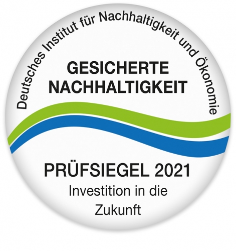 GVO erhält Prüfsiegel 2021 - Gesicherte Nachhaltigkeit