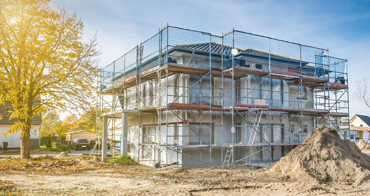 Bau eines Generationenhauses